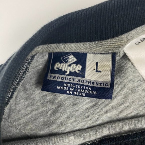 Vintage Enyce Long Sleeve Raglan T Shirt Men's Large Hip Hop Rap Streetwear - Picture 5 of 10